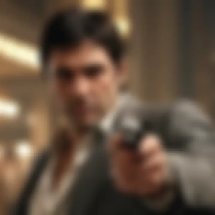 Intense action-packed gameplay in Scarface for PS2