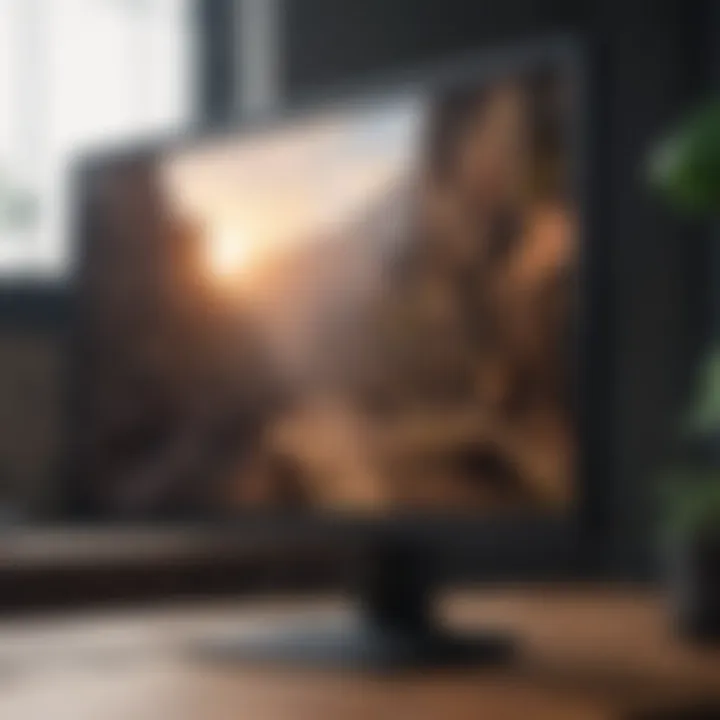 Gaming Monitor with Adaptive Sync