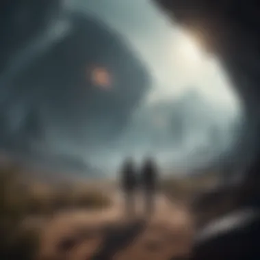 Meeting the Unknown Alien Encounter on a Mysterious World