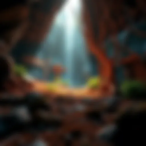 A vibrant scene from Amazon Dig It showcasing its captivating game environment.