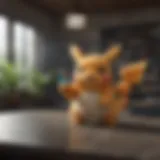 Diverse Pokémon characters interacting with Amazon Video interface.