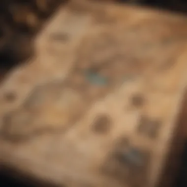Cartographic Relic of the Past Ancient Map