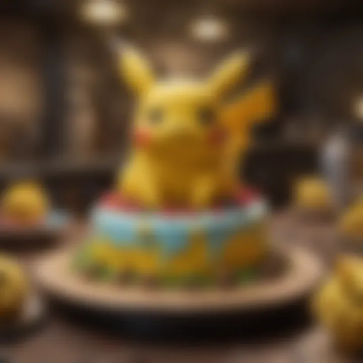 Artisan Craftsmanship of Pikachu Cake