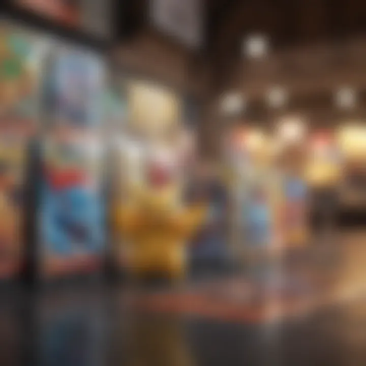 A graph illustrating market trends for Pokémon card values over time.