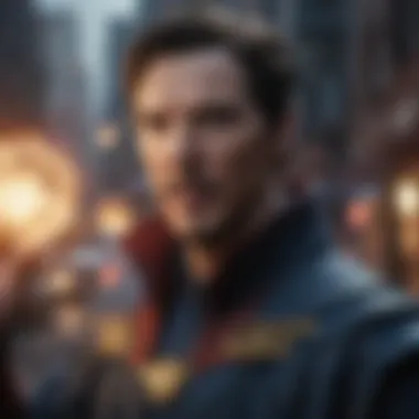 Benedict Cumberbatch as Doctor Strange