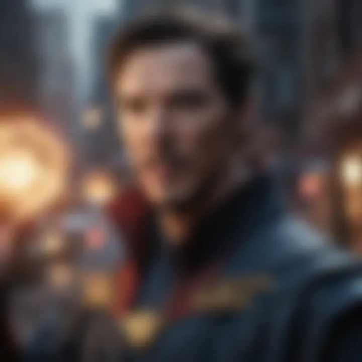 Benedict Cumberbatch as Doctor Strange