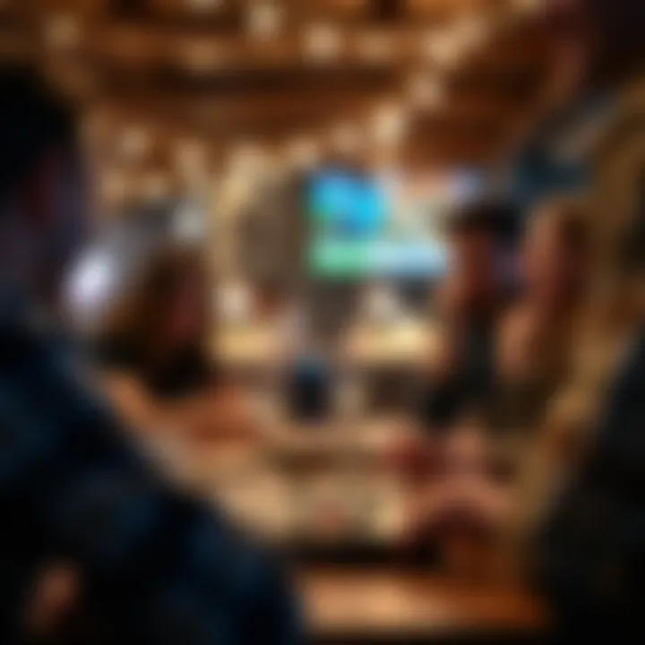 Social Interaction During Game Night Close-up view of a game night with laughter and social interaction.