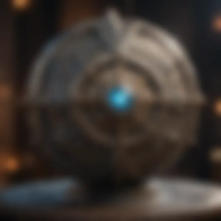 A close-up of a mystical artifact that plays a key role in a new fantasy film.