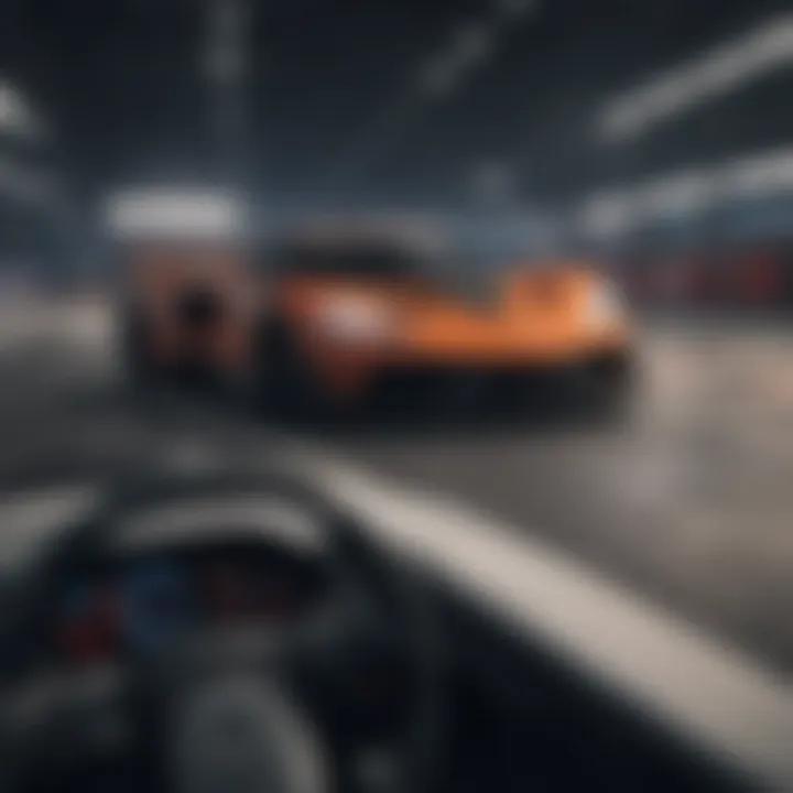 An engaging racing simulator with dynamic race tracks.