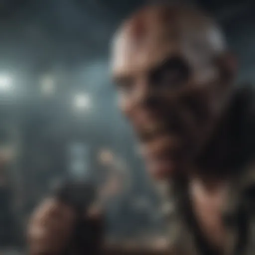 A thrilling gameplay scene from a popular zombie game