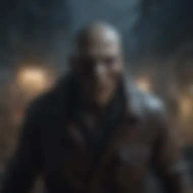 An eerie atmosphere in a zombie-themed narrative setting