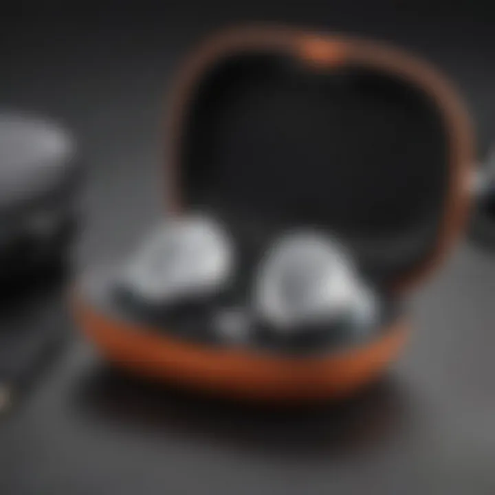 Various case cover materials for Bose QC earbuds highlighting compatibility and choice