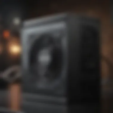Importance of a Reliable Power Supply in Gaming PCs Efficient power supply unit demonstrating reliability and wattage
