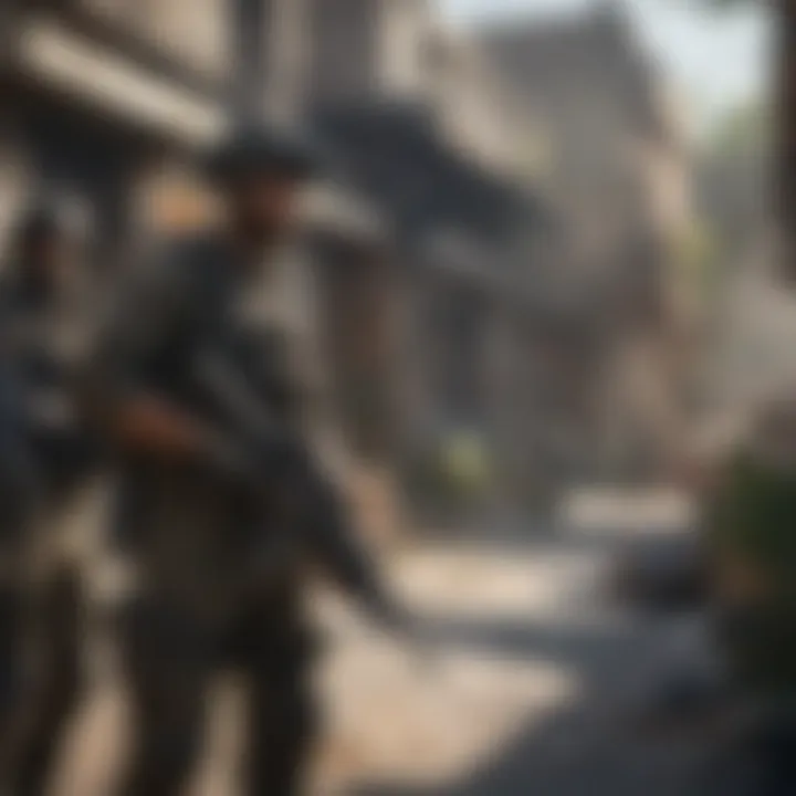A vibrant community engagement display showcasing player interactions and feedback on Call of Duty: Modern Warfare.