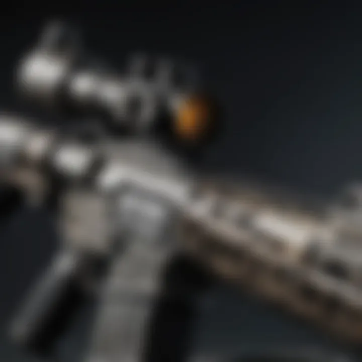 Detailed visualization of the advanced weapon customization options available in Call of Duty: Modern Warfare.