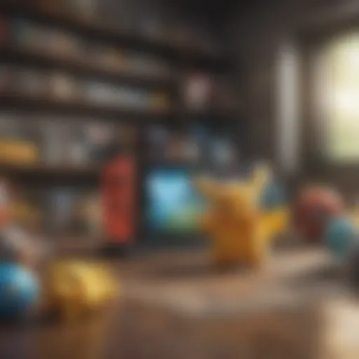 Display of Pokémon games on Nintendo Switch