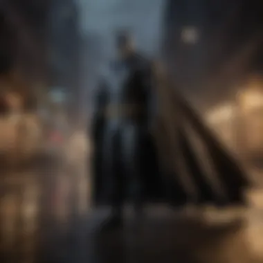 Caped Crusader's Shadow