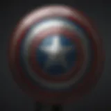 Captain America's Shield Symbolizing Strength and Protection