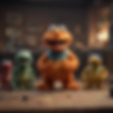 Beloved Sesame Street Figures Transformed in Virtual Reality Classic Sesame Street Characters in Virtual Gaming World