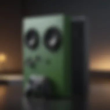 Sleek Design of Xbox Series X Xbox Series X console showcasing its sleek design