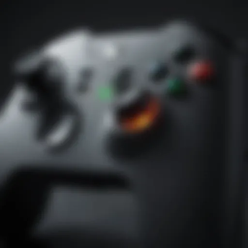 Wired Xbox PC Controller showcasing design features