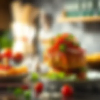 Culinary Artistry in the Digital Realm A creative representation of culinary artistry in gaming