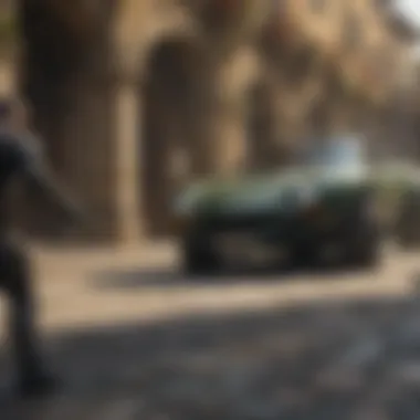 An innovative gameplay mechanic highlighted within Cortona Halo