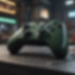 Cutting-Edge Gaming Technology Illustration