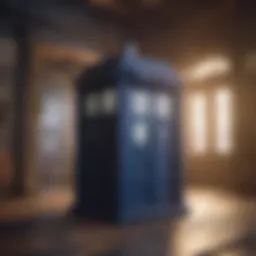 The TARDIS through the years