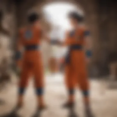 Themes of Friendship and Rivalry in Dragon Ball Super Symbolic representation of the series' themes of friendship and rivalry