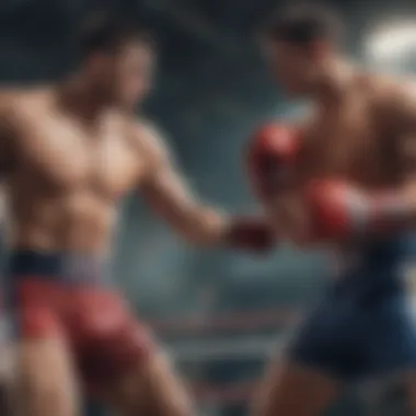 Dramatic Clash of Fates Dramatic Showdown in The Boxer Anime