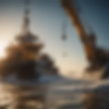 Efficient Dredging Process Dredger in Operation