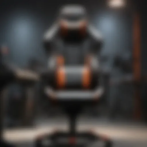 Ergonomic design of the DXRacer Master Chair showcasing lumbar support