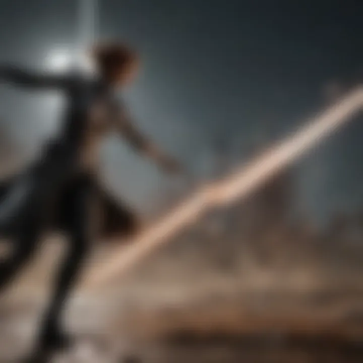 Dynamic action sequences in Sword Art Online: The Movie - Progressive