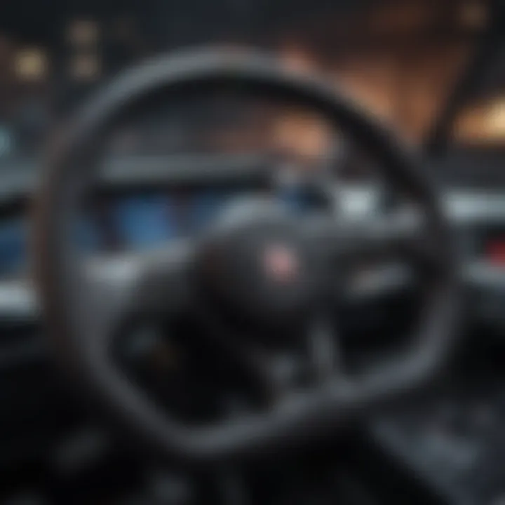 Dynamic Steering Wheel and Pedals