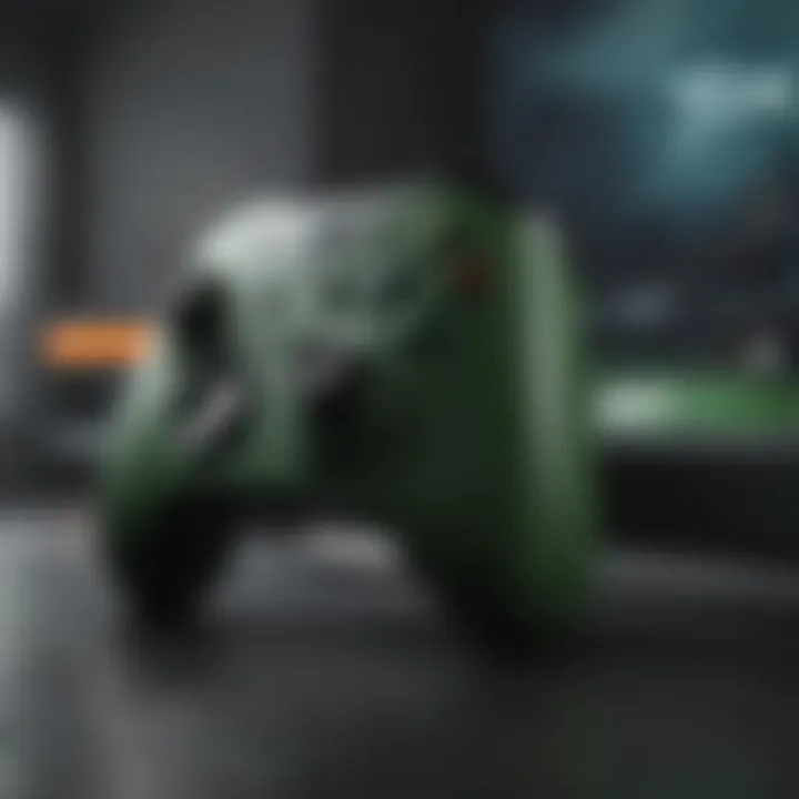 Dynamic visuals of Xbox Series S