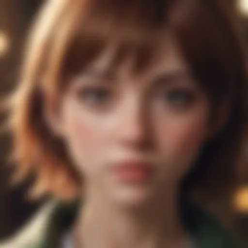 Elegant Anime Character Artwork
