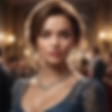 The Essence of Celebrity Elegance Elegant Celebrity Portrait