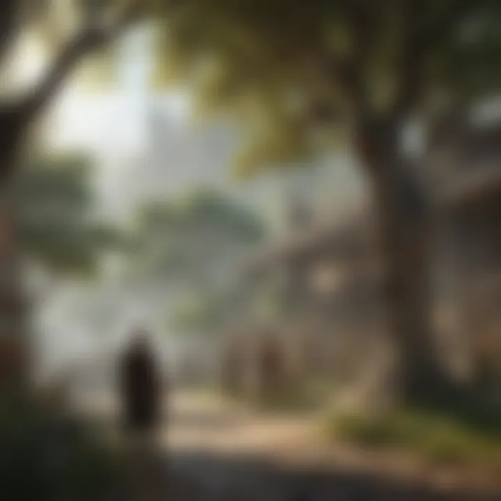 A detailed illustration of significant historical events within Eorzea.
