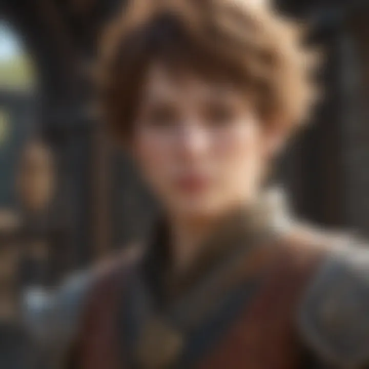 Artistic portrayal of notable figures that shaped Eorzea's cultural narrative.