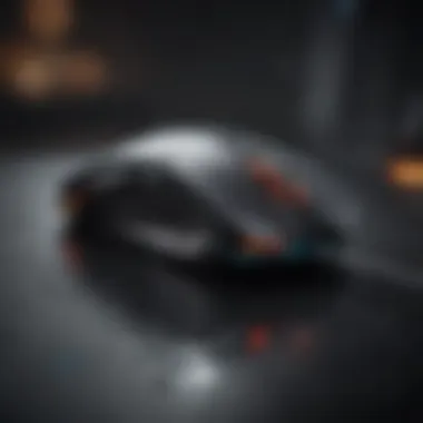 Sleek Ergonomic Gaming Mouse Design Sleek Gaming Mouse Design
