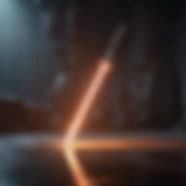 Ethereal Glow of Light Saber