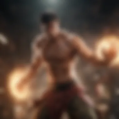 Ethereal Warrior Unleashing Powers Ethereal Warrior in The Boxer Anime