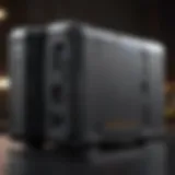 High-performance gaming router with lights