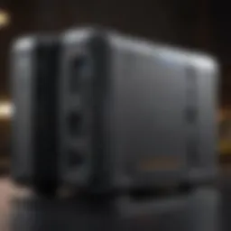 High-performance gaming router with lights