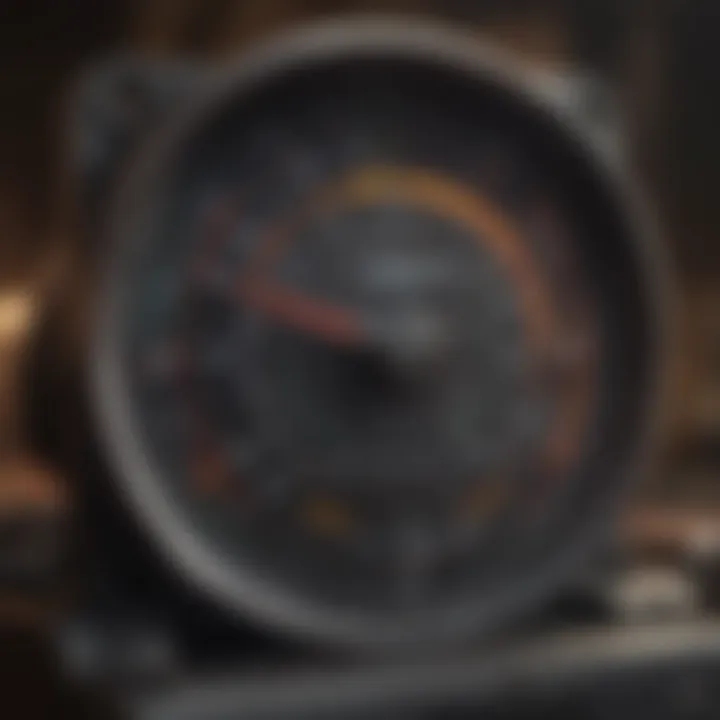 Diagram showcasing latency and speed metrics
