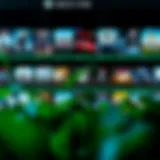 Diverse Game Genres on Xbox One Store A collage of affordable game covers on Xbox One Store showcasing various genres.