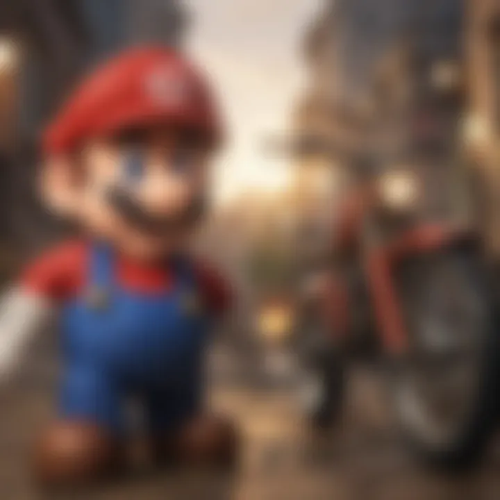 Comparison chart showing budget vs premium Mario games