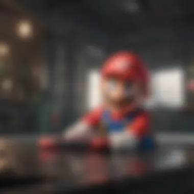 Gameplay screenshot of a popular Nintendo Switch Mario game