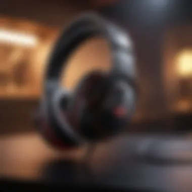 ASUS ROG headset emphasizing immersive sound quality and comfort for gamers.